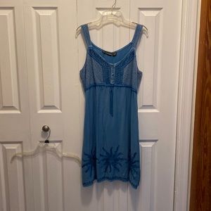 Cute sun dress in blue.XL